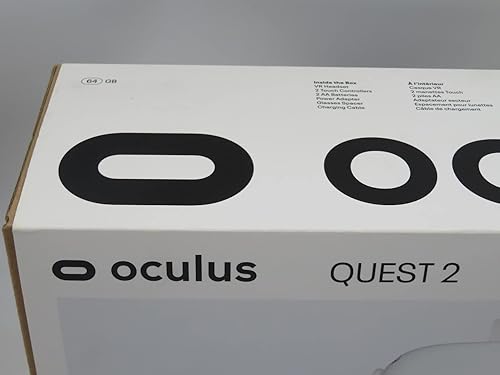 OCULUS QUEST 2 64GB ALL-IN-ONE VR HEADSET UK MODEL ADVANCED VIRTUAL REALITY GAMING SYSTEM