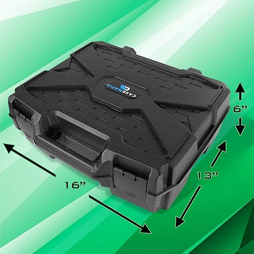 CASEMATIX HARD SHELL TRAVEL CASE FOR XBOX SERIES S CONSOLE, CONTROLLERS ACCESSORIES PROTECTIVE FOAM