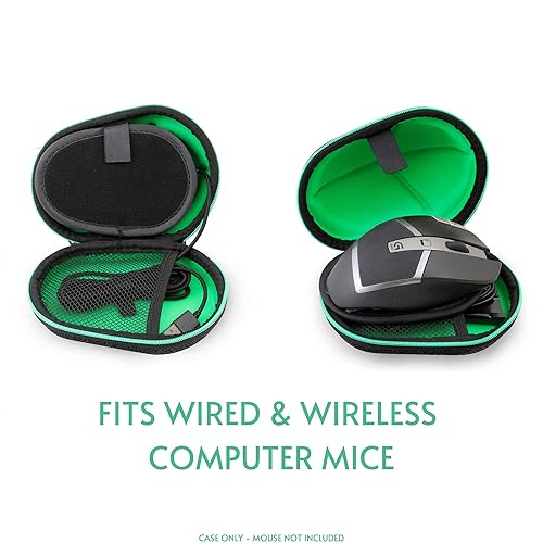 CASEMATIX GAMING MOUSE CASE FITS LOGITECH G502, G PRO X, RAZER BASILISK, DEATHADDER, HYPERX MORE