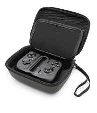 CASEMATIX  PORTABLE GAMING CASE FOR RAZER KISHI CONTROLLER ACCESSORIES BLACK CARRYING CASE ONLY