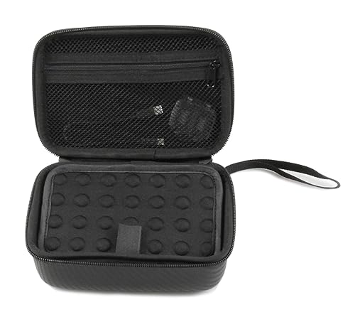 CASEMATIX  PORTABLE GAMING CASE FOR RAZER KISHI CONTROLLER ACCESSORIES BLACK CARRYING CASE ONLY