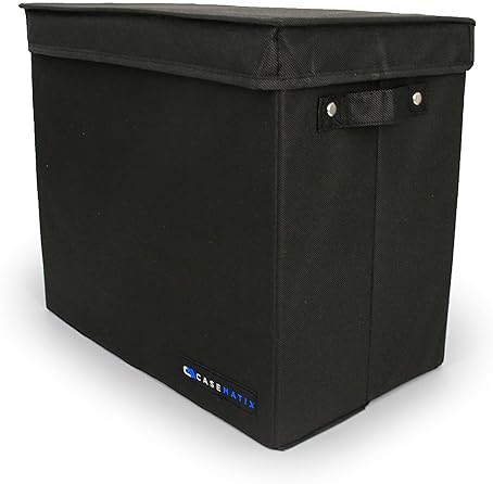 CASEMATIX GRADED COMIC BOOK STORAGE CASE FITS 28 CGC COMICS, LIGHTWEIGHT BIN WITH 3 DIVIDERS