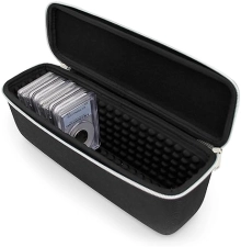 CASEMATIX GRADED COIN STORAGE BOX FITS 25 NGC PCGS HOLDERS, SCRATCH-RESISTANT CASE FOR COLLECTORS