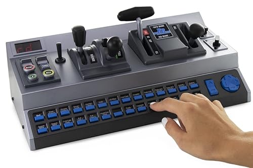 RAILDRIVER USB TRAIN CAB CONTROLLER FOR PC REALISTIC THROTTLE, BRAKE SWITCH CONTROLS WINDOWS