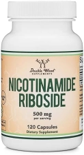 DOUBLE WOOD SUPPLEMENTS NICOTINAMIDE RIBOSIDE NAD SUPPLEMENT BOOST CELLULAR ENERGY HEALTHY AGING