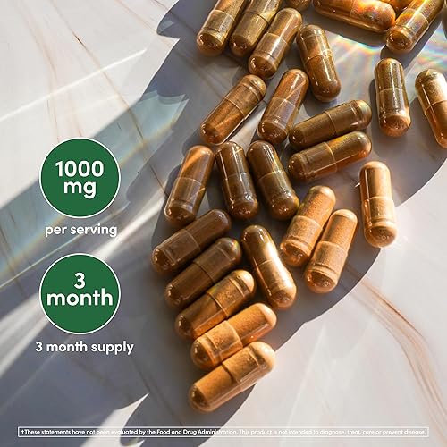 DOUBLE WOOD SUPPLEMENTS ORGANIC SHATAVARI CAPSULES 1000MG HORMONE BALANCE PROLACTIN SUPPORT, 180 VEGAN PILLS, NON-GMO