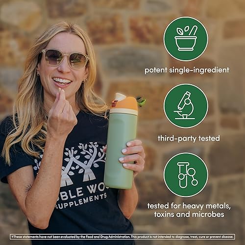 DOUBLE WOOD SUPPLEMENTS ORGANIC SHATAVARI CAPSULES 1000MG HORMONE BALANCE PROLACTIN SUPPORT, 180 VEGAN PILLS, NON-GMO