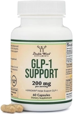 DOUBLE WOOD SUPPLEMENTS GLP-1 SUPPLEMENT 200MG BIOFLAVONOID EXTRACT WITH ERIOCITRIN HESPERIDIN FOR GUT HEALTH, 30 SERVINGS