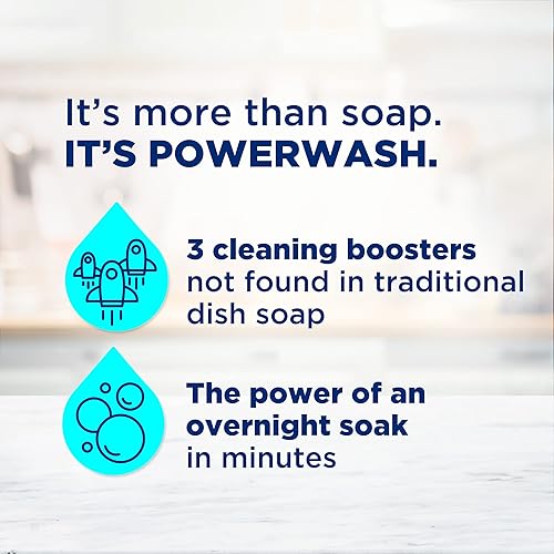 DAWN PLATINUM POWERWASH DISH SPRAY REFILL, APPLE SCENT, 16 FL OZ, PACK OF 6 DISH SOAP LIQUID