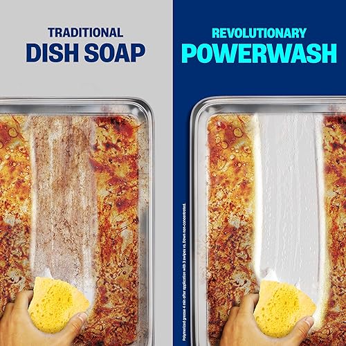DAWN PLATINUM POWERWASH DISH SPRAY REFILL, APPLE SCENT, 16 FL OZ, PACK OF 6 DISH SOAP LIQUID