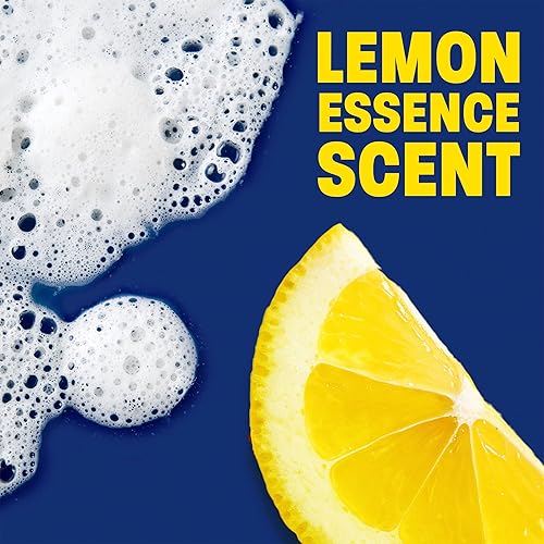 DAWN POWERWASH LEMON DISH SPRAY, LIQUID DISH SOAP, 2 REFILLS, 43 FL OZ FAST GREASE REMOVAL