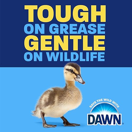 DAWN ULTRA EZ-SQUEEZE DISH SOAP, ORIGINAL, GREASE REMOVAL, 6-PACK UPSIDE DOWN 22OZ BOTTLES