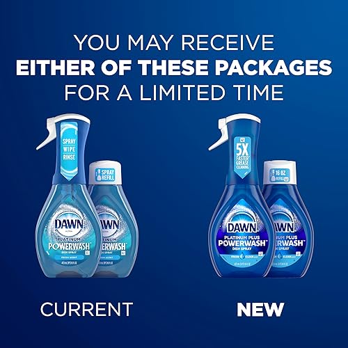 DAWN POWERWASH DISH SPRAY STARTER KIT REFILL, FRESH SCENT, 32OZ, DISH SOAP CLEANING SUPPLIES