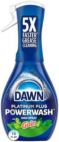 DAWN POWERWASH DISH SPRAY STARTER KIT, GAIN ORIGINAL SCENT, 16 FL OZ DISH SOAP CLEANER