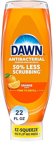 DAWN ULTRA ANTIBACTERIAL HAND SOAP, EZ-SQUEEZE BOTTLE, ORANGE SCENT, 22 FL OZ