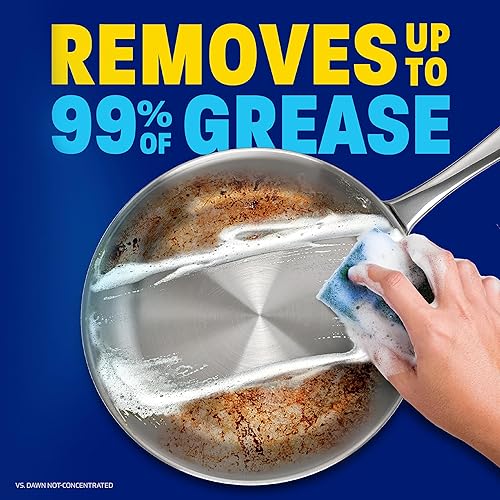 DAWN PLATINUM EZ-SQUEEZE DISH SOAP, GREASE REMOVAL, WILD JASMINE, 18OZ, 6-PACK BUNDLE