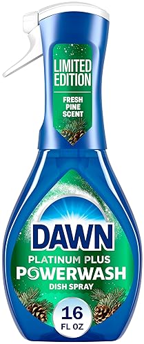 DAWN POWERWASH DISH SPRAY STARTER KIT, FRESH PINE SCENT, 16 FL OZ DISH SOAP CLEANER