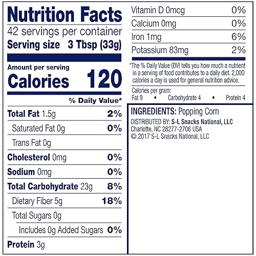 POP SECRET JUMBO POPCORN KERNELS, 50 OZ BULK JAR FRESH, PREMIUM POPPING CORN FOR HOME THEATER