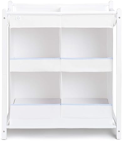 MUNCHKIN NURSERY ESSENTIALS DIAPER ORGANIZER BABY STORAGE CADDY FOR CHANGING TABLE NURSERY
