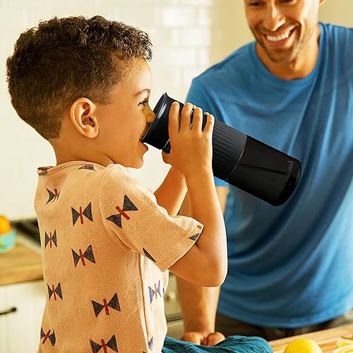 MUNCHKIN MIRACLE 360 SPILL-PROOF SIPPY CUP 24OZ BLACK TODDLER, KIDS ADULT DRINK CUP