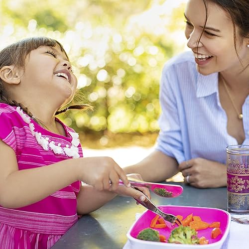 MUNCHKIN POLISH TODDLER UTENSILS SET, STAINLESS STEEL FORK, KNIFE SPOON, 3-PIECE SET