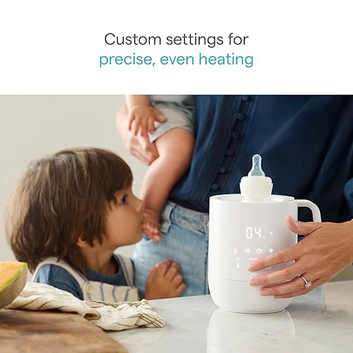 MUNCHKIN PRECISION BABY BOTTLE WARMER, STERILIZER FOOD HEATER FITS ALL BOTTLES, DIGITAL DISPLAY