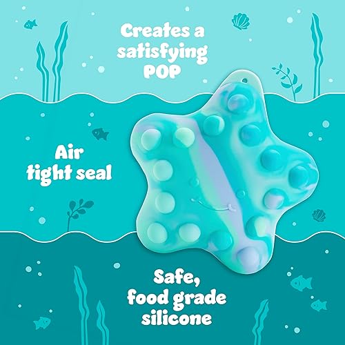 MUNCHKIN POP SQUISH STARFISH BATH TOY ELEPHANT BUBBLE BLOWER SET FUN BABY BATH TOYS
