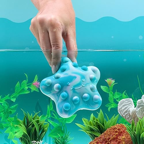 MUNCHKIN POP SQUISH STARFISH BATH TOY ELEPHANT BUBBLE BLOWER SET FUN BABY BATH TOYS