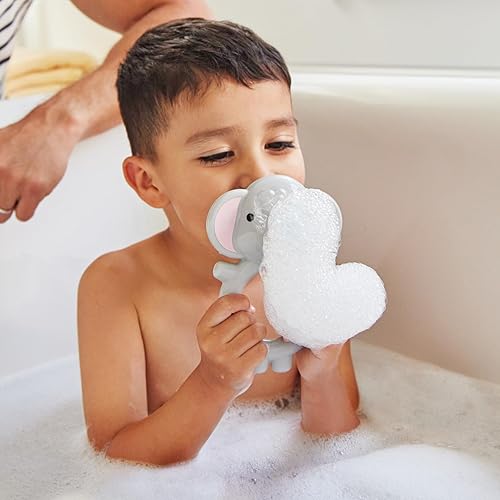 MUNCHKIN POP SQUISH STARFISH BATH TOY ELEPHANT BUBBLE BLOWER SET FUN BABY BATH TOYS