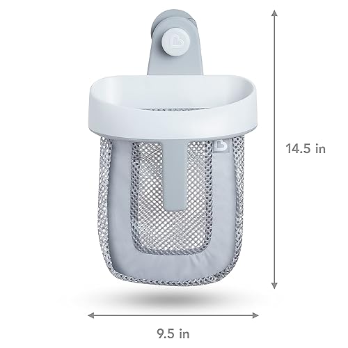 MUNCHKIN BATH TOY SCOOP SET WITH 4 FLOATING PLAY BUBBLES BABY BATH TOYS ORGANIZER AND STORAGE