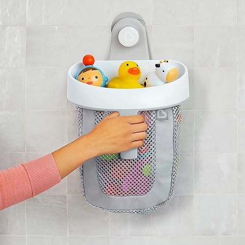 MUNCHKIN BATH TOY SCOOP SET WITH 4 FLOATING PLAY BUBBLES BABY BATH TOYS ORGANIZER AND STORAGE
