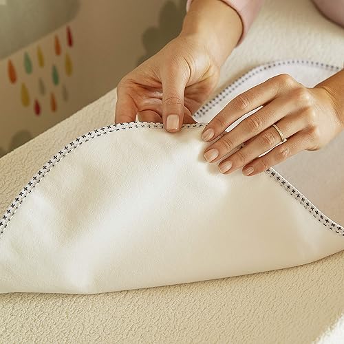 MUNCHKIN WATERPROOF CHANGING PAD LINERS, 6 PACK REUSABLE, ABSORBENT BABY DIAPER CHANGING MATS