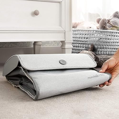 MUNCHKIN 59S UV STERILIZER CLEANING BAG FOR BABY BOTTLES ACCESSORIES, GREY PORTABLE SANITIZER