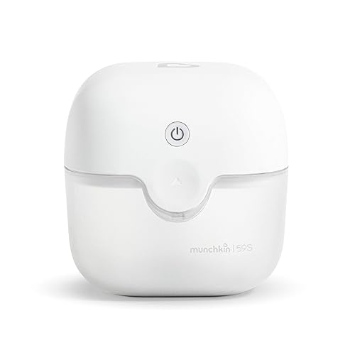 MUNCHKIN PORTABLE UV STERILIZER PLUS RECHARGEABLE MINI SANITIZER KILLS 99.99 GERMS IN 59 SEC