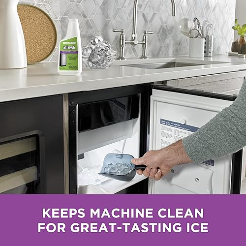 AFFRESH ICE MACHINE CLEANER REMOVES HARD WATER MINERAL BUILDUP FOR CLEAN, FRESH-TASTING ICE