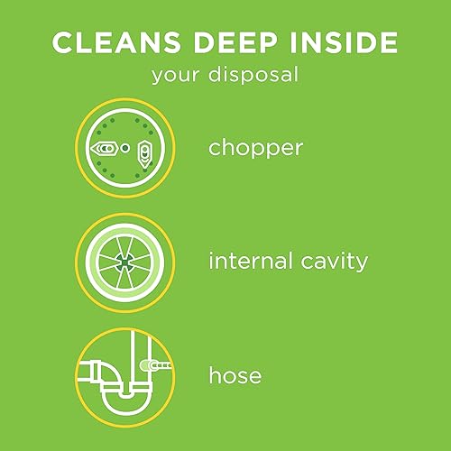 AFFRESH GARBAGE DISPOSAL CLEANER TABLETS, REMOVES ODORS RESIDUE, 9 COUNT, 3 PACK