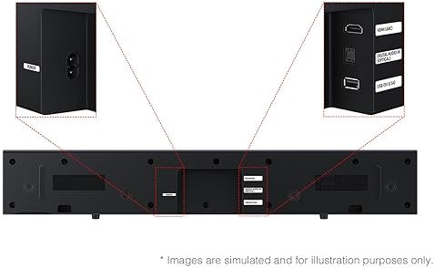SAMSUNG HW-B400F 2.0CH B-SERIES SOUNDBAR 2025 WITH BUILT-IN SUBWOOFER, REMOTE VOICE ENHANCE