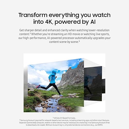 SAMSUNG 120 LPU7D 4K ULTRA SHORT THROW LASER PROJECTOR, SMART TV, GAMING HUB, 2024 MODEL