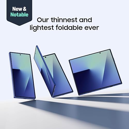 SAMSUNG GALAXY Z FOLD7 512GB UNLOCKED 5G SMARTPHONE, AI FEATURES, LARGE SCREEN, BLUE SHADOW, 2025