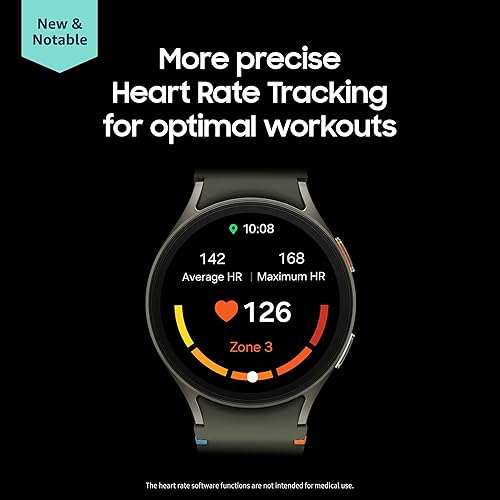 SAMSUNG GALAXY WATCH 7 40MM LTE SMARTWATCH GREEN HEART RATE, SLEEP, FITNESS TRACKER, 2024 US