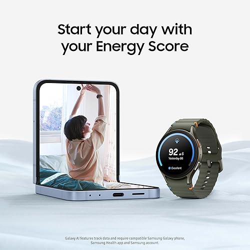 SAMSUNG GALAXY WATCH 7 40MM LTE SMARTWATCH GREEN HEART RATE, SLEEP, FITNESS TRACKER, 2024 US