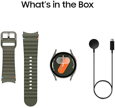 SAMSUNG GALAXY WATCH 7 40MM LTE SMARTWATCH GREEN HEART RATE, SLEEP, FITNESS TRACKER, 2024 US