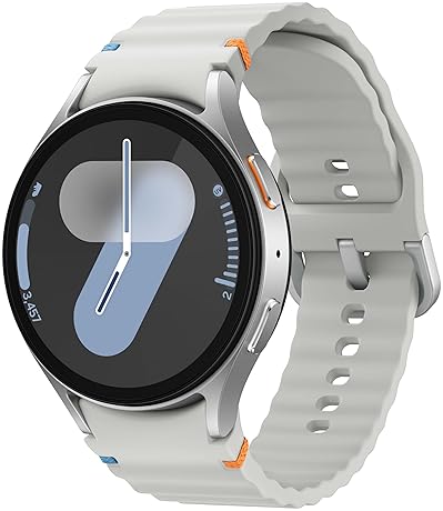 SAMSUNG GALAXY WATCH 7 44MM LTE SMARTWATCH, FITNESS SLEEP TRACKER, SILVER, 2024 US VERSION
