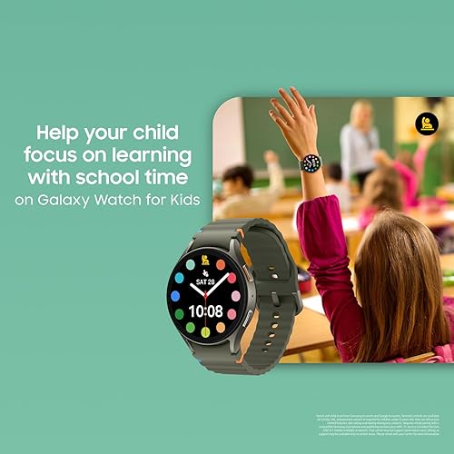 SAMSUNG GALAXY WATCH 7 44MM LTE SMARTWATCH, FITNESS SLEEP TRACKER, SILVER, 2024 US VERSION