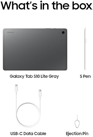 SAMSUNG GALAXY TAB S10 LITE 10.9 6GB RAM 128GB 2TB EXPAND S PEN AI TOOLS LONG BATTERY GRAY