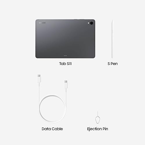SAMSUNG GALAXY TAB S11 256GB WIFI TABLET, LARGE DISPLAY, S PEN, LONG BATTERY, AI ASSIST, GRAY US
