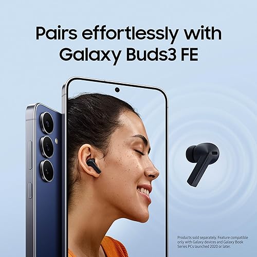 SAMSUNG GALAXY S25 FE 128GB UNLOCKED AI SMARTPHONE 2025 , LARGE DISPLAY, 4900MAH, ICY BLUE, US WARRA