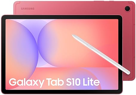 SAMSUNG GALAXY TAB S10 LITE 10.9 8GB RAM 256GB, S PEN, AI TOOLS, BOOK COVER, CORAL RED