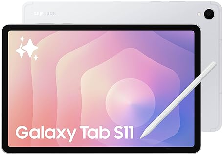 SAMSUNG GALAXY TAB S11 256GB WIFI TABLET, LARGE DISPLAY, S PEN, AI ASSIST, LONG BATTERY, SILVER US