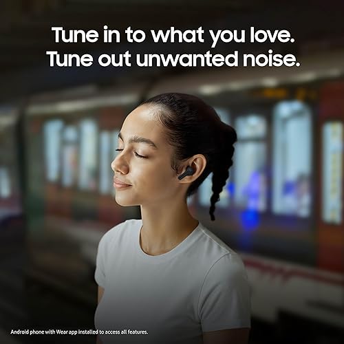 SAMSUNG  GALAXY BUDS 3 FE 2025 WIRELESS EARBUDS, ANC, AI, LONG BATTERY, BLACK, US, 2YR WARRANTY